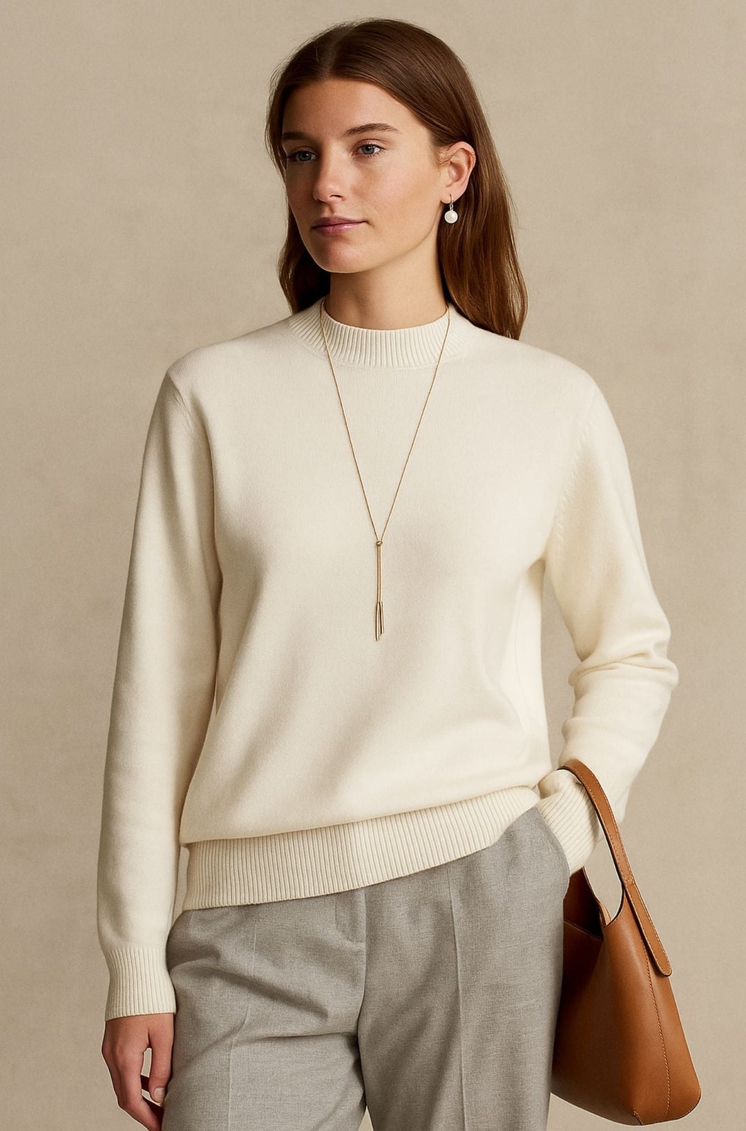 Alden - Élégant Pull en Cachemire