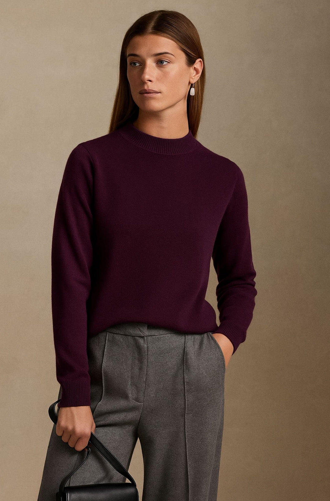 Alden - Élégant Pull en Cachemire