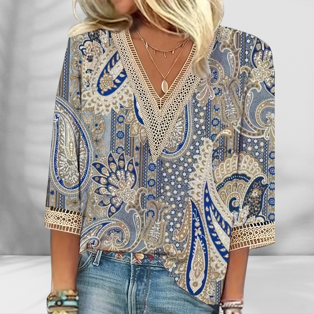 Alis - Blouse Boho Élégante